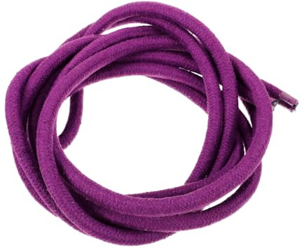 Gatuida Cuerda De Gimnasia Rítmica De Algodón 3 Metros Cuerda De Entrenamiento Multiusos Color Púrpura para Fitness y Ejercicio Deportiva