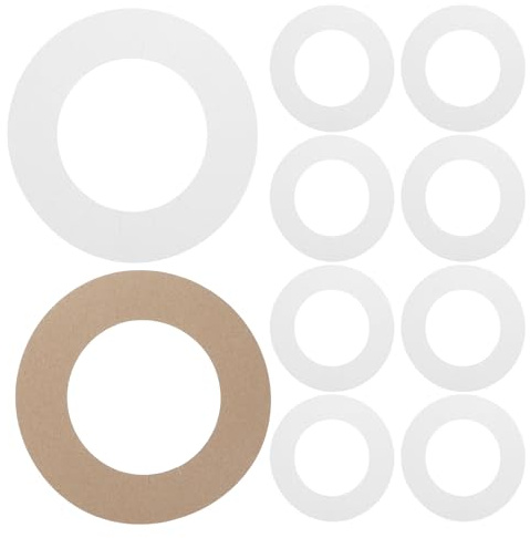 Sewroro 50 Coussinets en Papier Ciré pour Chauffe-cire Anneaux Protecteurs Anti-gouttes, Résistants et Indéchirables, Compatibles Machine à Cire, Usage Professionnel et Domestique,