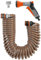 Gardena Tuyau en spirale Action 10m: Tuyau de jardin en spirale pour coulée et irrigation de plus petites surfaces, la force de restauration, diamètre 9 mm, avec pièces et douche système (4646-20)