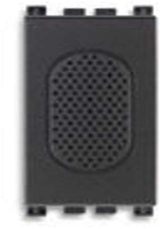 Vimar 19370 Arké Suoneria campanello, 12V 50-60Hz, 1 modulo DIN, grigio