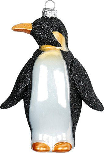 MAGIC Christbaumschmuck Weihnachtskugeln Figuren Tiere Auswahl: Kaiserpinguin/Kaiser Pinguin 11cm