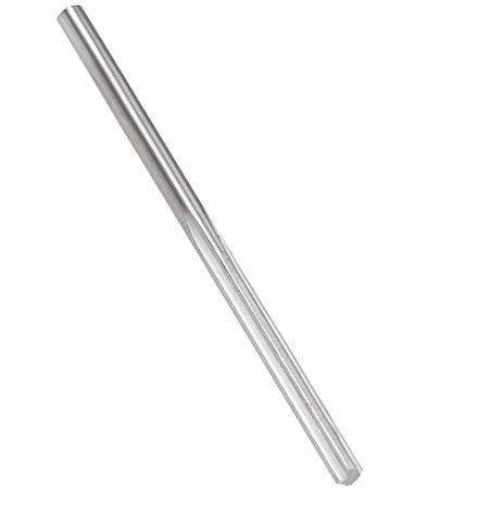 sourcing map 2,5 mm Bohrreibahle, Wolframkarbid-Drehmaschine, Reibahle, H7, 4 gerade Rillen, runder Schaft, Fräswerkzeug, für Edelstahl, Legierung, Kupfer, Metall
