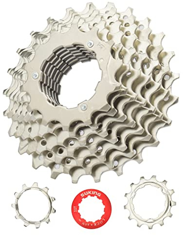 CYSKY Cassetta 9 velocità 11-25T Adatta per Mountain Bike, Bicicletta da Strada, MTB, BMX (Peso Leggero) (11-25T)