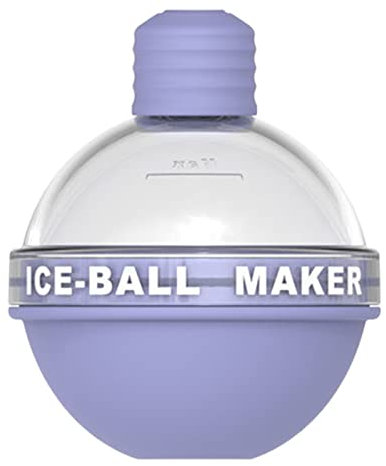 BYYLECL Ice Ball Maker - 1/4PCS 2022 New Light Bulbs Ice Molds, BPA Free WhiskeyIce Ball Ice Cube Tray, Easy to Release Silicone Sphere Ice Mold with Dustproof Lids & 1 Funnel