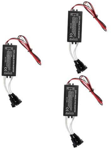 SOLUSTRE 3St Angel-Eye-Wechselrichter Austausch des durchgebrannten Wechselrichters Ringvorschaltgerät ccfl-Ring- Watt lichtring halobolt ccfl-Tester 12V