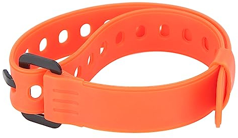 Generiska spänningsremmar i titan med spänne, gummi och rostfritt stål, orange, 45 cm, kompatibel med skåpbil, personbil, ATV, SUV, truck, UTV