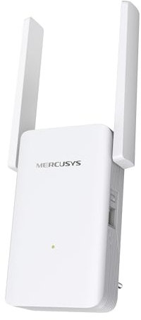 Mercury TP-Link ME80X Ripetitore WiFi 6 AX3000Mbps, 1 Porta Gigabit Ethernet, Ripetitore WiFi Potente per Casa, Wifi Extender, Compatibile con Tutti i Box Internet, 2 Antenne Esterne, Modalità RE/AP.