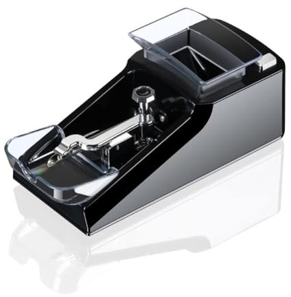 VDLLQYN, Máquina for liar cigarrillos completamente automática de 8 mm, máquina de llenado de tabaco eléctrica de alta potencia for el hogar, regalo for hombres ，Enrollador eléctrico de cigarrillos(Bl
