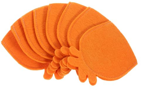 IWOWHERO 8pezzi Copriuova Per Forma Ananas Protezioni Per Raccogliere Uova Sacchetti Per Protezioni Per Uova Caldi Per Feste e Decorazioni