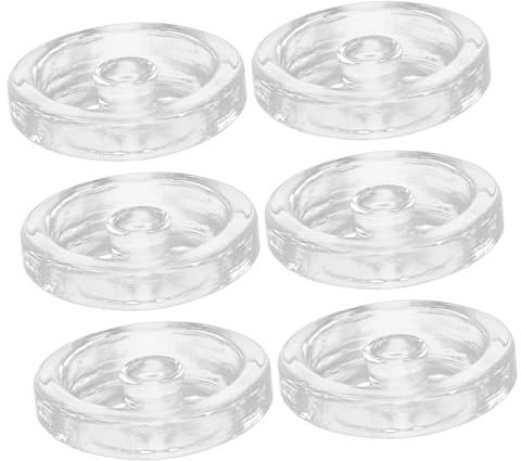 Alipis 6piezas Pesas De Vidrio Para Fermentación Pesas De Repuesto Diseño Ligero y Compacto