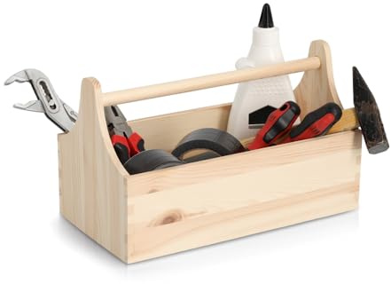 Zeller 13329 Werkzeugkiste, Kiefer FSC 100%