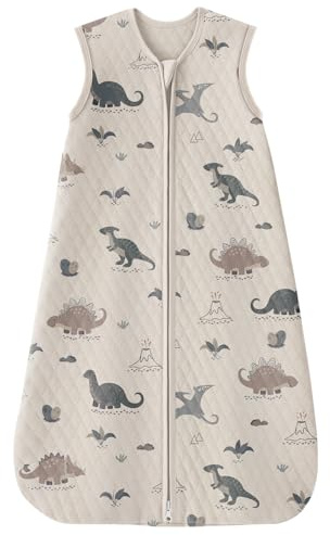 Yoofoss Schlafsack Baby Sommer 1.0 Tog - 78cm/6-12 Monate Sommerschlafsack Herbst Babyschlafsack für Jungen Mädchen Neugeborene