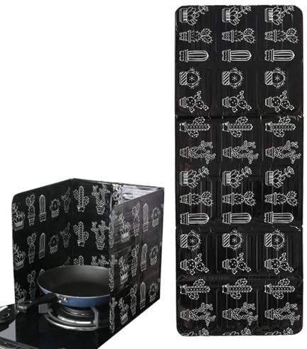 Wandschutz Spritzschutz | zusammenklappbar, Aluminiumplatte