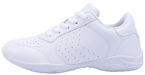 WLIHDB 1 Paar Cheer-Schuhe, atmungsaktiv, for Tanz, Tennis, leicht, for Training, Wettbewerb, Turnschuhe, Komfort für Cheerleading(27(Inner 18.5cm))
