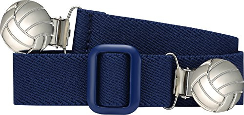 Playshoes Mädchen Gürtel Elastik Herz-Clip Uni