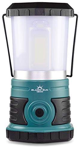 Blazin' Sun 800 | Brightest LED Lanterns Battery Operated Torch | Power Outage, Hurricane and Emergency Storm Light (800 Lumen Frosted)