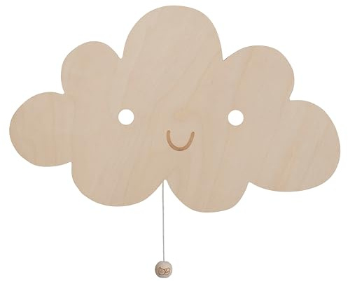 Baby's Only - Applique murale nuage Wonder - Marron - 38x24 cm