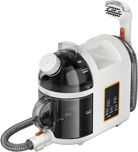 Pulitore a vapore aspirapolvere Piroscafo for indumenti 12000Pa Pulitore for tappeti for divani in tessuto for uso domestico Macchina for la pulizia a vapore ad alta temperatura