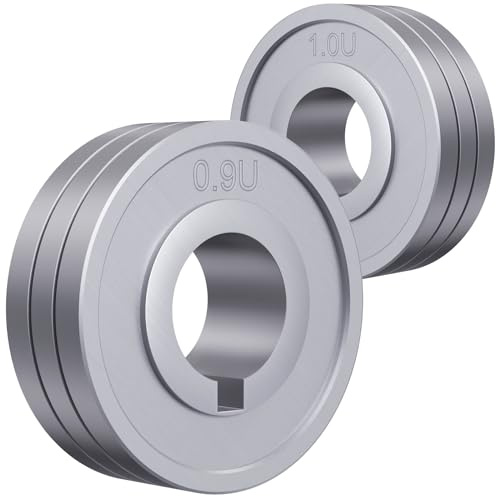 ARCCAPTAIN Wire Feeder Wheel with 0.9-1.0 mm U-shape for Aluminum and Flux-Cored Wire MIG MAG Welding Machines