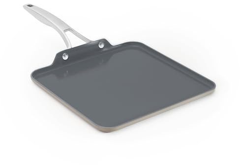 Calphalon® Premier Ceramic Nonstick 11 Square Griddle, Mushroom Grey