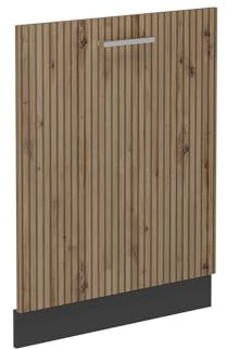 Vicco Coperchio per lavastoviglie R-Line, Rovere artigianale, 60 cm senza piano di lavoro