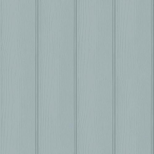 Tongue & Groove Wood Panel Effect Wallpaper Stylish and Simple Design for Bedroom Living Room Nursery Playroom Lounge in Blue Holden 13992