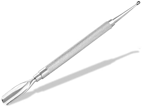 Nagelhautschieber Pusher mit scharfem Löffel und Hohlmeißel