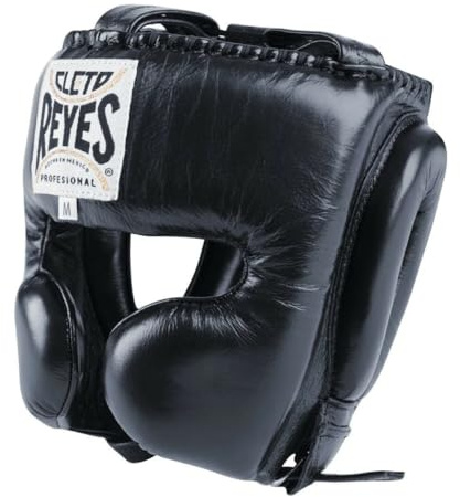 CLETO REYES CE381N Kopfschutz mit Wangenknochen, Unisex, Erwachsene, Schwarz, M