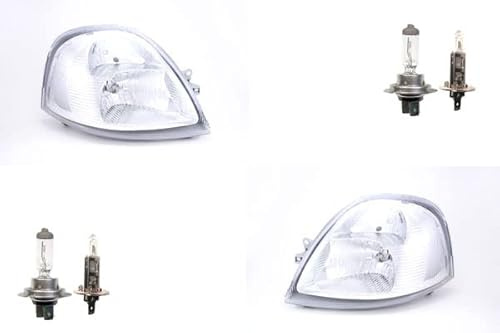 Johns, Scheinwerfer Halogen passend für Renault Master II 03- m. H7 H1 Set Links Rechts