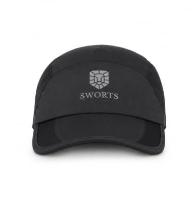 SWORTS HeadUp Running Cap (X-Light) Hauchzarte Laufkappe mit Laserporen-Belüftung (Unisex Basecap Sport)