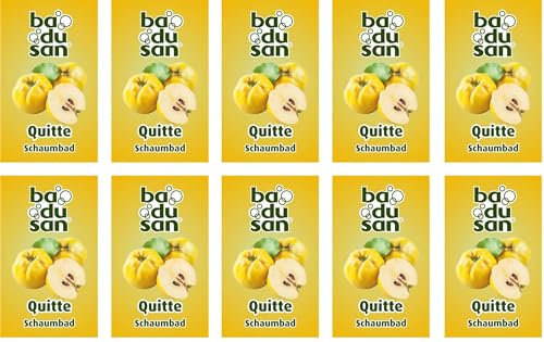 10er Pack Badusan Schaumbad Quitte 10x60ml