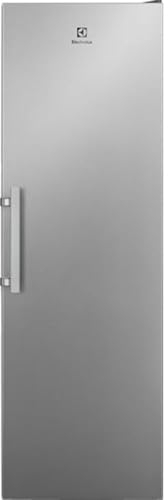 Elextrolux LRS3DE39U Frigorifero Combi, Libero installazione, 396L, 186 cm, Dynamic Air, LowFrost, Cassetto Extra Chill, Luci LED, Maniglia corta, Inox, Classe E