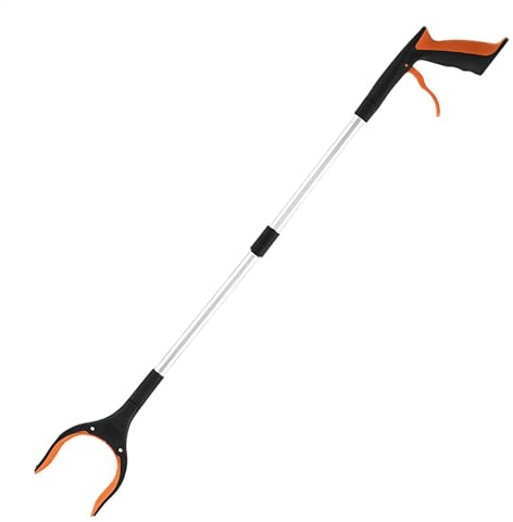 Greifstab, faltbarer Greifer für Streu, 84 cm, robuster Greifer für Lehrer, Greifer und Greifer, Greifer und Greifer für Müll, für Senioren, Müll