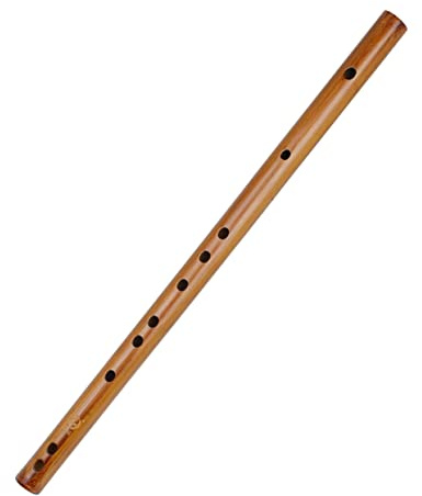 Holz Piccolo in E-stimmung mit Aufbewahrungsbeutel aus Lint | Braunes Holz, Feine Öffnung, Leicht zu Tragen, Traditionelles Blasinstrument