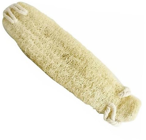PLAFOPE Esponja de Lufa Natural para Exfoliación Corporal Duradera, Color Beige, Adecuado para Espalda y Pecho de Hombres y Mujeres