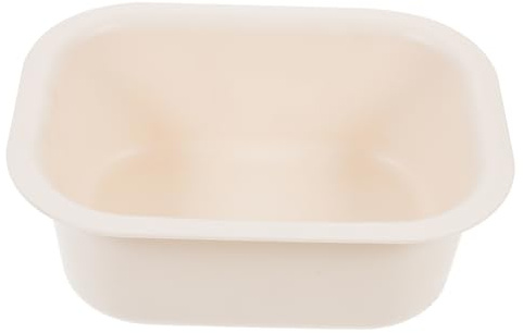 ERINGOGO Verdicktes Wasserbecken Plastikwanne Wickeltisch Becken Tragbar für Babypflege Babyschale Wasserfest Kunststoffbecken für Wickeltisch und Babybad