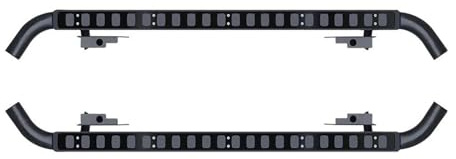 Jupe Latérale Voiture Winglet Wings 2 Pièces Pour Land Pour Rover Pour Défendre 110 Marchepied Gauche Droite Marchepieds Latéraux Barre Nerf Pédale De Voiture Escaliers Latéraux(1set black)