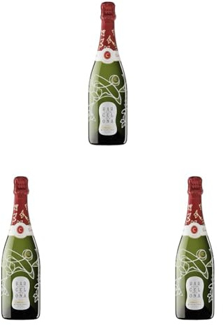 Codorníu Cuvée Barcelona 1872 - Cava Brut - 75cl (Paquete de 3)