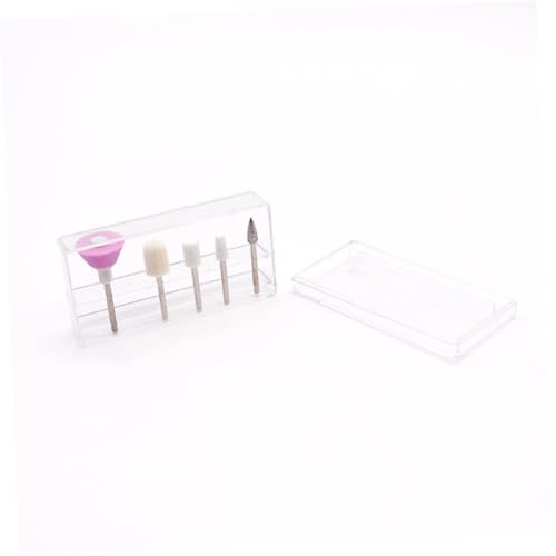 ABOOFAN 10 pezzi Testine Leviganti per Unghie Lucidatore Elettrico Multifunzionale Materiali Durevoli per Manicure e Pedicure Professionale Compatibile con Trapani per Unghie Uso Casa e