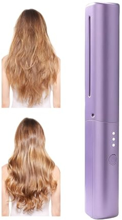 Spazzola Elettrica Per Stirare I Capelli Strumento di Styling Portatile e | Pettine Raddrizzatore Per Capelli per in Casa, per Parrucche, per Styling Donne e Ragazze, per Ricci e per Viaggi