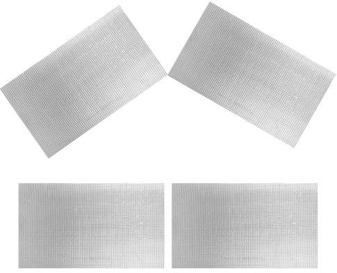 Alipis Lot de 4 Panneaux Isolants Muraux 50x30 Cm Épaisseur 10 Mm en Matériau D’isolation Thermique et Phonique pour Maison, Écran D’isolation Acoustique et Thermique Performant pour