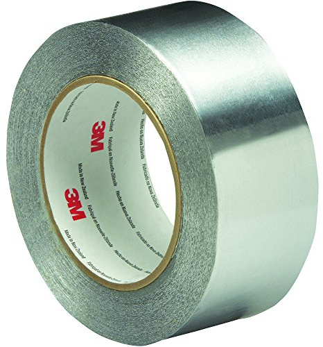 Partners Brand 425 Aluminum Foil Tape, 4.6 Mil, 2' x 5 yds, Silver, 1/Case, 3M Stock# 7100053630
