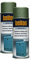 Kwasny Lackspray Hammerschlag Grün 400Ml Spraydose Autolack Sprühlack 323 005 2X