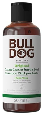 Bulldog Original Shampooing et Revitalisant pour Barbe Homme, 1-pack (1 x 200 ml)