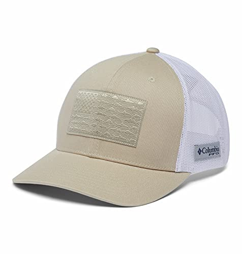 Columbia Unisex PFG Mesh Snap Back Fish Flag Ball Cap