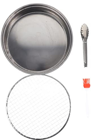 Yardwe Holzkohle Grill Tragbar Für Outdoor Grillrost Aus Edelstahl Einweg-grillkocher Bruchfest Multifunktionaler Grill Für Camping Und Draußenaktivitäten