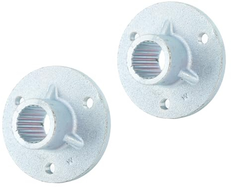 Stehbolzen Hinterradnabenwelle, 23T 3-Bolzen-Hinterachs-Radnabe mit Schrauben Links Rechts Passend für 5-Zoll-Reifen Quad Motorrad ATV Go Kart