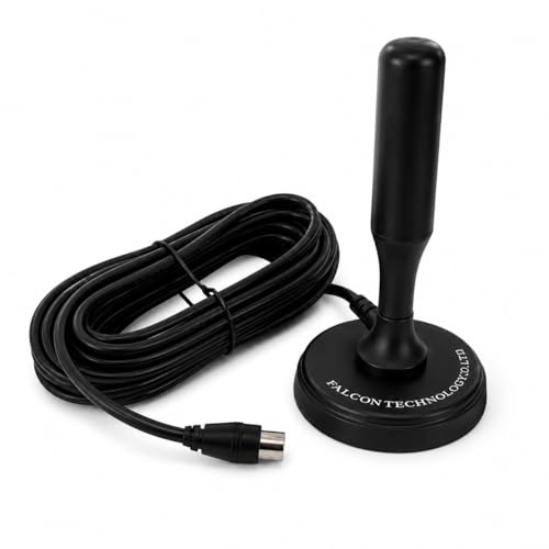 Falcon Tragbare magnetische Halterung DTV-Antenne für Wohnwagen und Wohnmobile