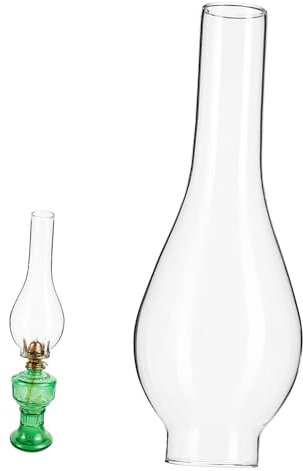 Sosoport Sostituzione Camino Lampada In Camino Paralume Lampada A Cherosene Trasparente Paralume In Camino Lampada Ad Olio Alto E Cherosene Per Lampade A Olio Vintage