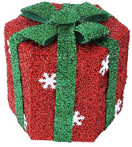 LALAFINA 1stück Weihnachtsgeschenkbox Tragbare Sechseckige Verpackung Für Süßigkeiten Festliche Dekoration Für Kleine Und Feiern
